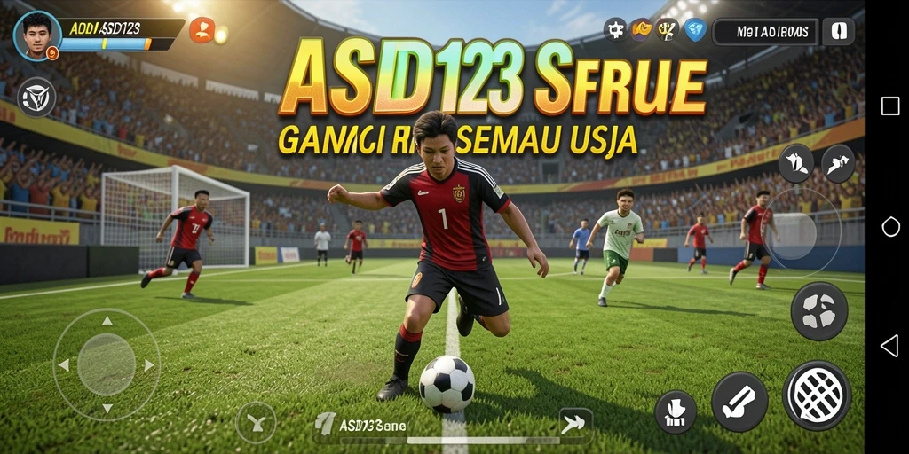 Tampilan gameplay ASD123 yang menegangkan saat pertandingan berlangsung.
