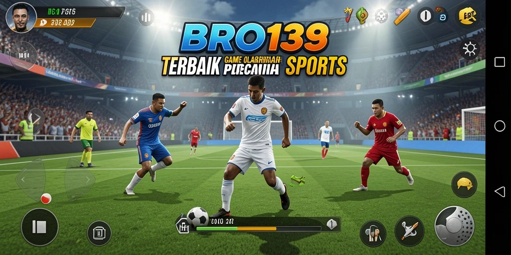 Tampilan menarik dari gameplay BRO138 dengan aksi olahraga seru.