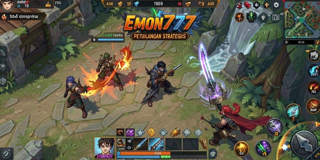 Tampilan gameplay EMON777 dengan strategi mendalam dan interaksi yang menarik.