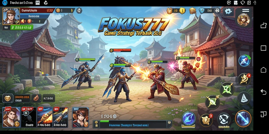 Gameplay seru dan menantang di FOKUS777.