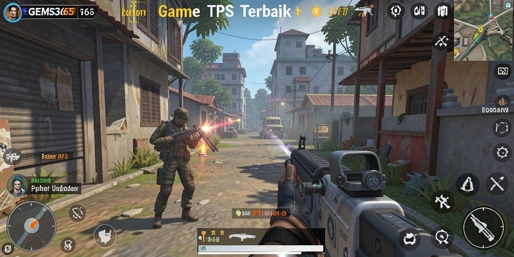 Tampilan aksi seru dalam gameplay GEMS365 yang mendebarkan.
