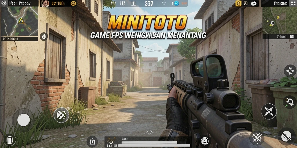 Tangkapan layar gameplay <strong>MINITOTO</strong> menunjukkan aksi dan strategi pertempuran yang mendebarkan.