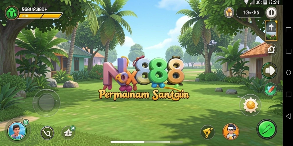 Tampilan menarik dari gameplay NX888 yang santai dan menyenangkan.