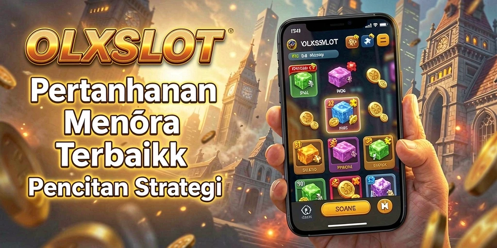 Tampilan seru dan menegangkan dari gameplay Tower Defense OLXSLOT.